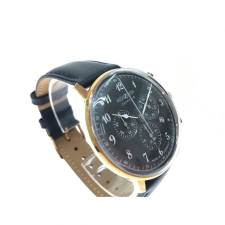  Zeppelin ツェッペリン クオーツ クロノグラフ TiCTAC別注モデル 70842-TT