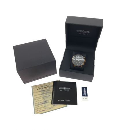  Zeppelin ツェッペリン クオーツ クロノグラフ TiCTAC別注モデル 70842-TT