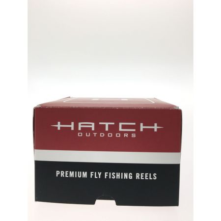  HATCH 釣りリール フライリール 5 Plus Iconic Clear/Red