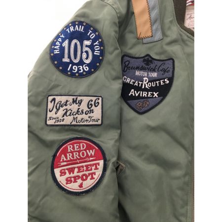  AVIREX アビレックス メンズ MA-1 2XLサイズ オリーブ