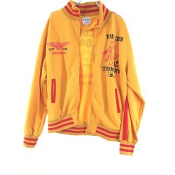 ▼▼ Ted Company テッド カンパニー メンズ ジャージトップ オレンジ×レッド Aランク