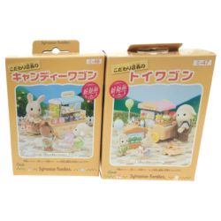 ▼▼ エポック社 シルバニアファミリー ワゴンセット Bランク