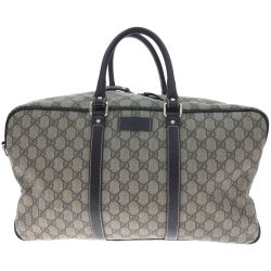 ▼▼ GUCCI グッチ GGスプリーム ハンドバッグ ボストンバッグ 201539 200047 Aランク