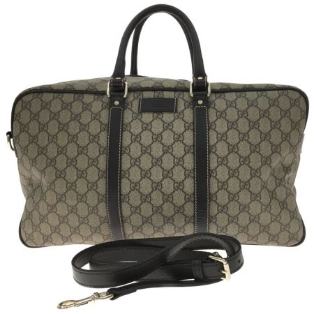  GUCCI グッチ GGスプリーム ハンドバッグ ボストンバッグ 201539 200047