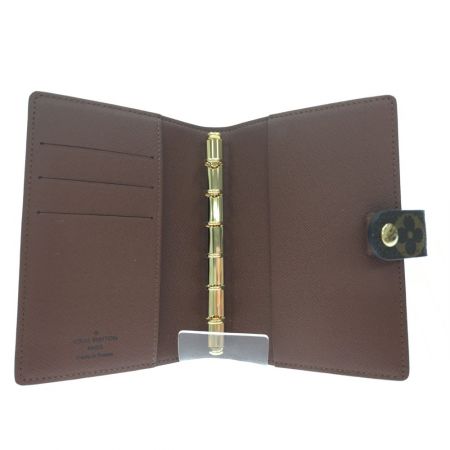  LOUIS VUITTON ルイヴィトン モノグラム 6穴手帳カバー システム手帳 アジェンダ PM R20005