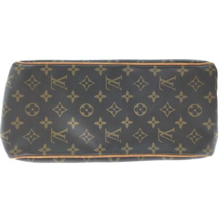  LOUIS VUITTON トートバッグ モノグラム バティニョール・ヴェルティカル M51153 ブラウン