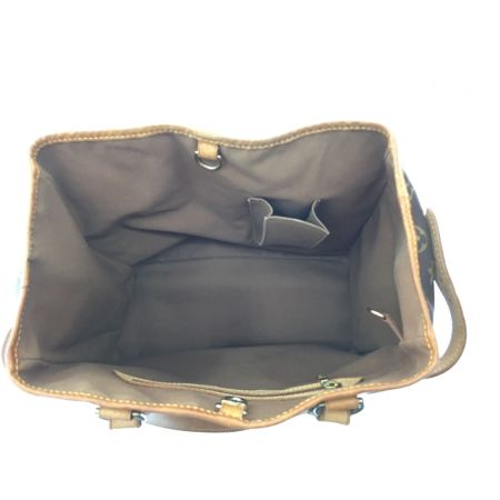  LOUIS VUITTON トートバッグ モノグラム バティニョール・ヴェルティカル M51153 ブラウン