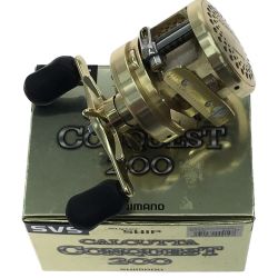 ▼▼ SHIMANO シマノ 釣り具 ベイトリール カルカッタコンクエスト200 右ハンドル RH440 Aランク