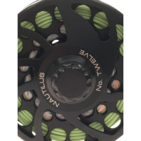  NAUTILUS 釣り用具 フライリール  NOTWELEVE 00849 ブラック