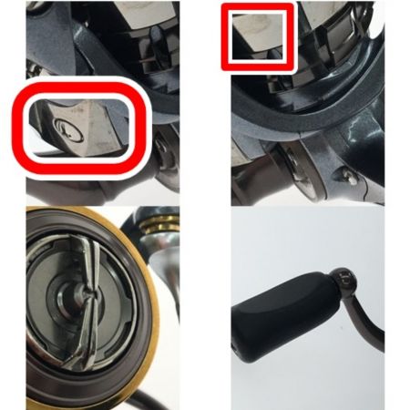  DAIWA ダイワ 釣り用品  スピニングリール 箱付属 ルビアス2004H グレー x ゴールド