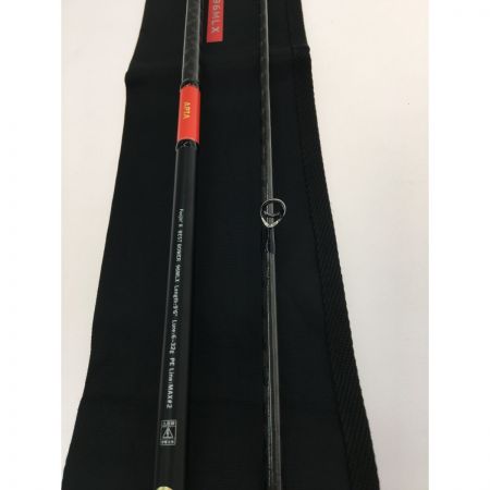  APIA アピア ルアーロッド 竿袋付属 FOOJINR BEST BOWER 96MLX ブラック x レッド