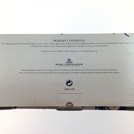  ROYAL COPENHAGEN ロイヤル・コペンハーゲン ブルーフルーテッドメガ レクタンギュラーディッシュ