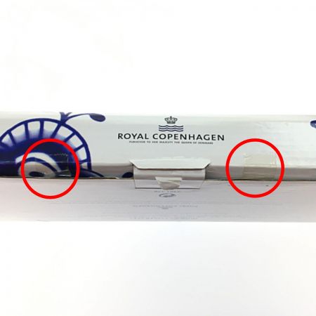  ROYAL COPENHAGEN ロイヤル・コペンハーゲン ブルーフルーテッドメガ レクタンギュラーディッシュ