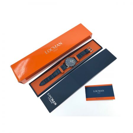  LOCMAN メンズ腕時計 クオーツ 2針 1960コレクション  0252-V02-00BLNKPB