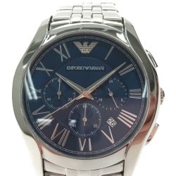 ▼▼ EMPORIO ARMANI エンポリオアルマーニ クオーツ Classic クロノグラフ  AR-1787 Bランク