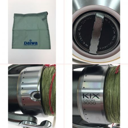  DAIWA ダイワ スピニングリール カルディアKIX3000 00055413 シルバー x グレー