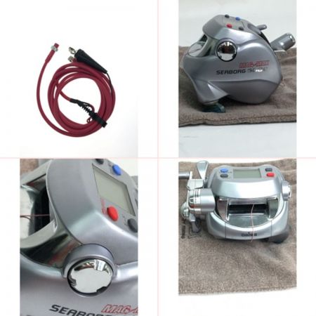  DAIWA ダイワ 電動リール ハーネス付属 MAG MAX SEABORG 500e シルバー