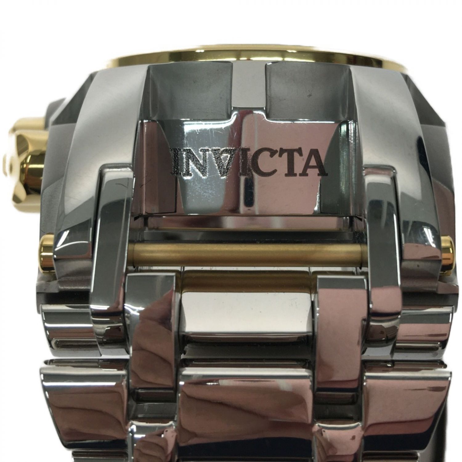 中古】 invicta メンズ腕時計 クオーツ ダブルフェイス BOLT ZEUS