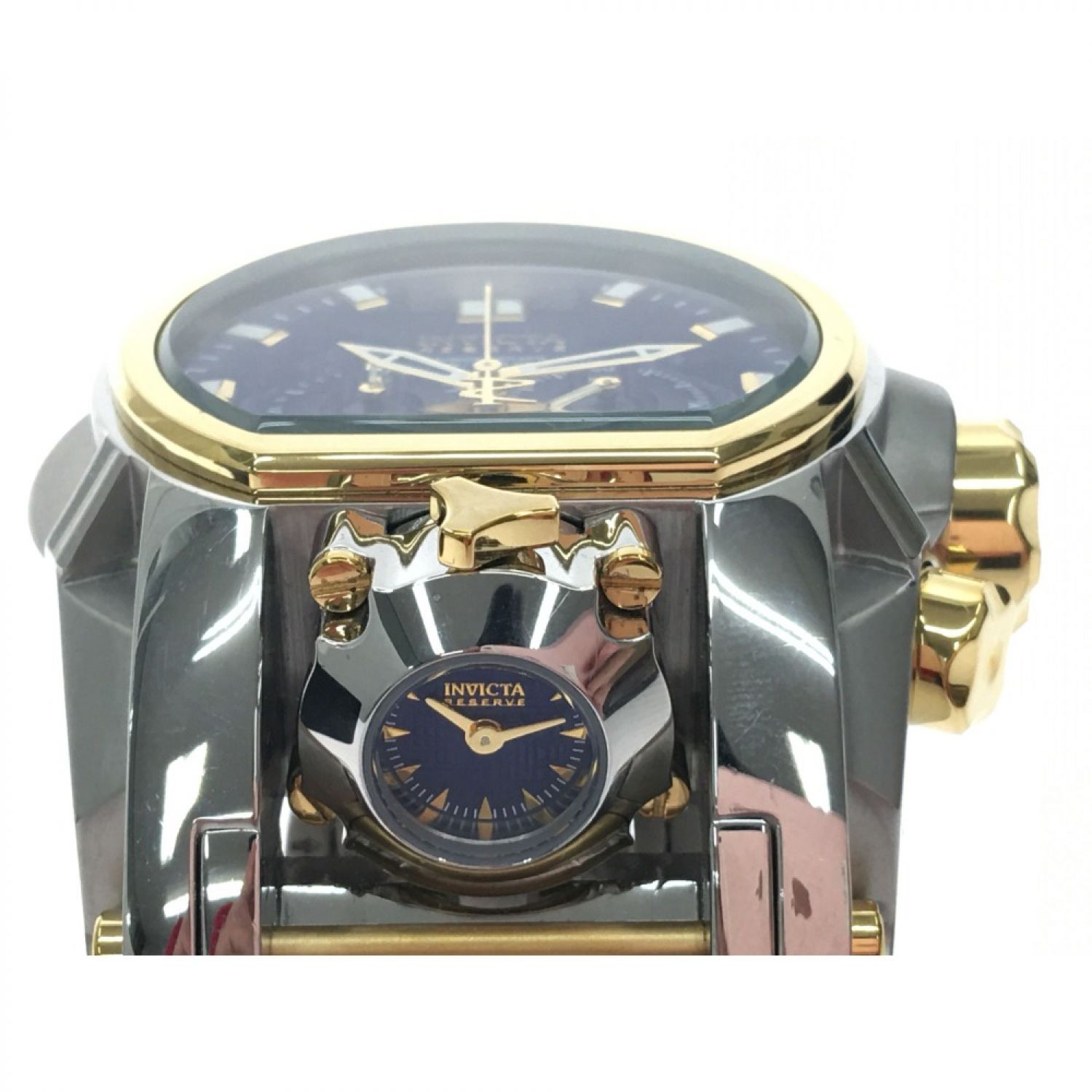 最高級【新品】インビクタ ボルト ゼウス マグナム 腕時計 ブラック クォーツ