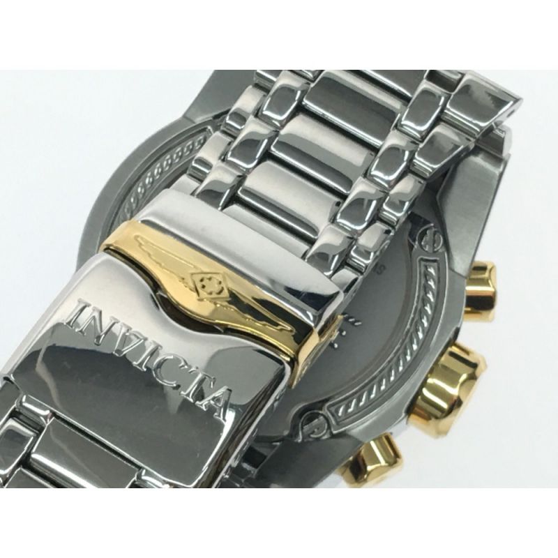 中古】 invicta メンズ腕時計 クオーツ ダブルフェイス BOLT ZEUS ...