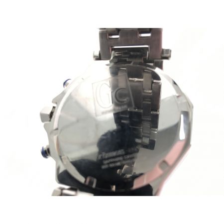  GC メンズ腕時計 クオーツ ゲスコレクション クロノグラフ リューズ難有 X72009G5S