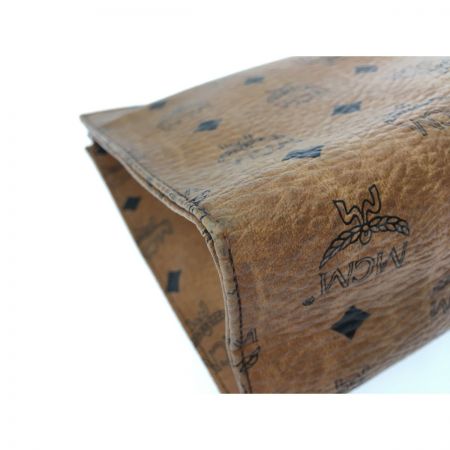  MCM エムシーエム セカンドバッグ クラッチバッグ ブラウン