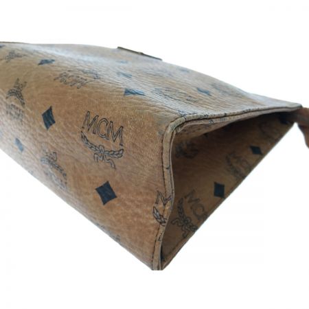  MCM エムシーエム セカンドバッグ クラッチバッグ ブラウン