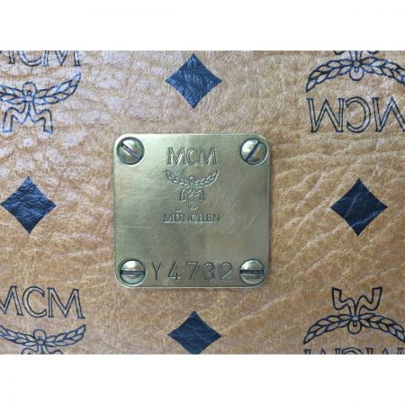  MCM エムシーエム セカンドバッグ クラッチバッグ ブラウン