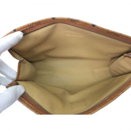  MCM エムシーエム セカンドバッグ クラッチバッグ ブラウン