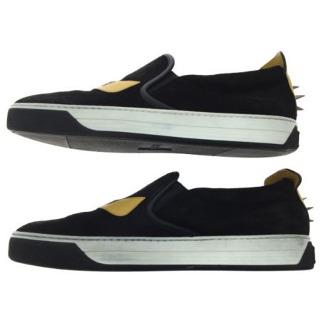  FENDI フェンディ スリッポン 靴 モンスター ブラック