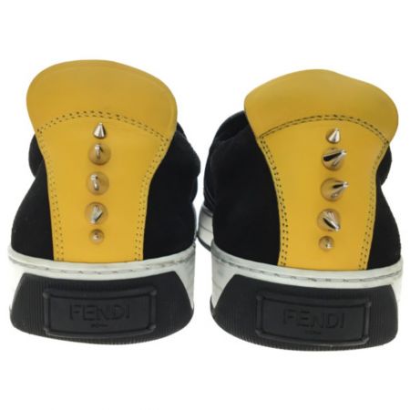  FENDI フェンディ スリッポン 靴 モンスター ブラック