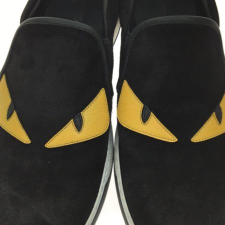  FENDI フェンディ スリッポン 靴 モンスター ブラック