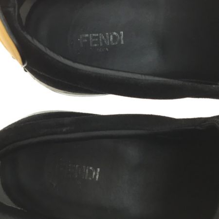  FENDI フェンディ スリッポン 靴 モンスター ブラック