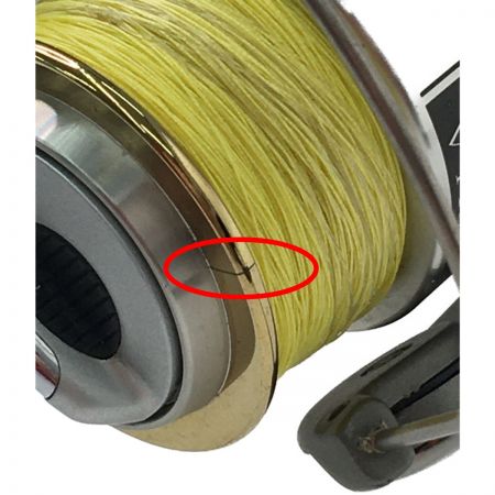  SHIMANO シマノ スピニングリール STELLA リールエッジ目立つ傷あり 98ｽﾃﾗ 4000 SC484 シルバー