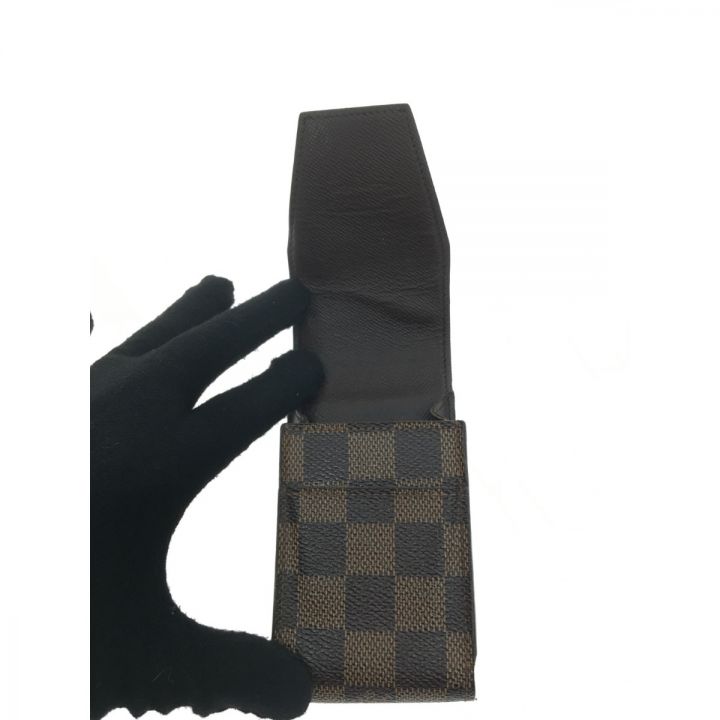 中古】 LOUIS VUITTON ルイヴィトン ダミエ エテュイ シガレットケース ...