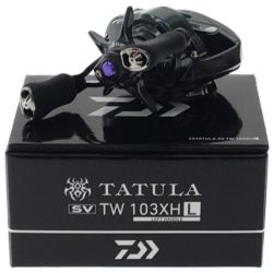 ▼▼ DAIWA ダイワ 釣り用具  ベイトリール  タトゥーラ 箱付き 20TATULA SV TW 103XHL ブラック Bランク