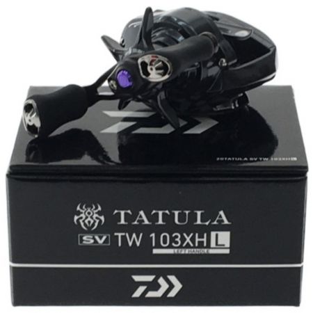  DAIWA ダイワ 釣り用具  ベイトリール  タトゥーラ 箱付き 20TATULA SV TW 103XHL ブラック