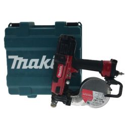 ▼▼ MAKITA マキタ エア釘打ち 高圧エアビス打ち機  ケース付属 AR320HR レッド Bランク