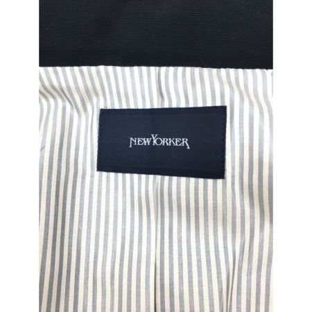  NEWYORKER ニューヨーカ レディース スタンドカラー 長袖 ジャケット タグ付 51-55-5204 ネイビー