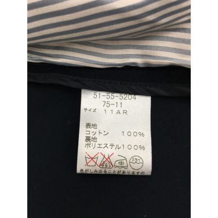  NEWYORKER ニューヨーカ レディース スタンドカラー 長袖 ジャケット タグ付 51-55-5204 ネイビー