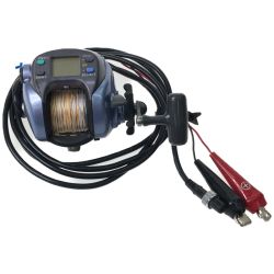 ▼▼ DAIWA ダイワ 電動リール  スーパータナコンS SUPER TANACOM-S 500CP ハーネス付属 ブルー Bランク