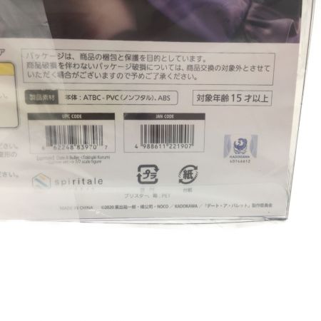  タイトー デート・ア・バレット 時崎狂三～ガンナーVER.～ 1/7 完成品フィギュア