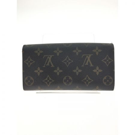  LOUIS VUITTON ルイヴィトン モノグラム ポオルトフォイユ サラ イニシャル入 M61734