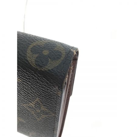  LOUIS VUITTON ルイヴィトン モノグラム ポオルトフォイユ サラ イニシャル入 M61734