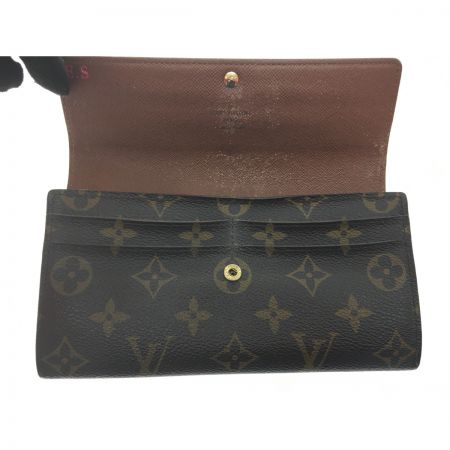  LOUIS VUITTON ルイヴィトン モノグラム ポオルトフォイユ サラ イニシャル入 M61734