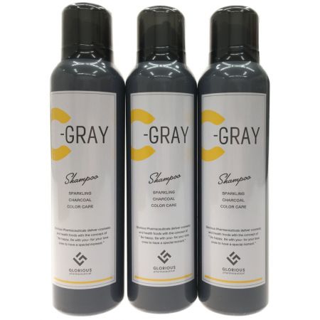  シーグレイ 1）シーグレイ カラーケアスパークリングシャンプー 3本セット