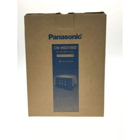  Panasonic パナソニック カーナビ Panasonic CN-HE01WD 未使用 2021年製 580427M18 ストラーダ CN-HE01WD