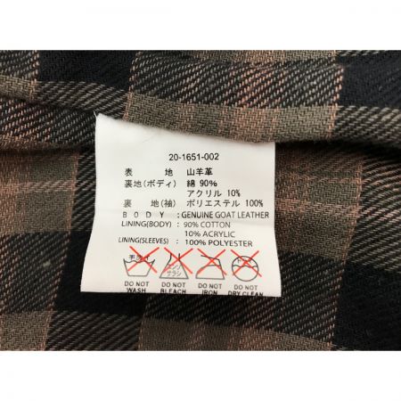  56design レザージャケット 20-1651-002 ブラック