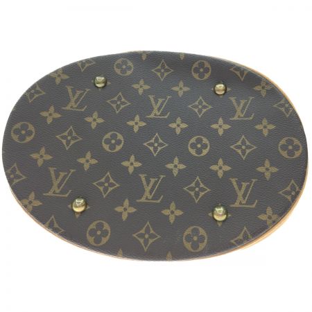  LOUIS VUITTON ルイヴィトン トートバッグ モノブラム バケット27 ポーチ付 難有品 M42236