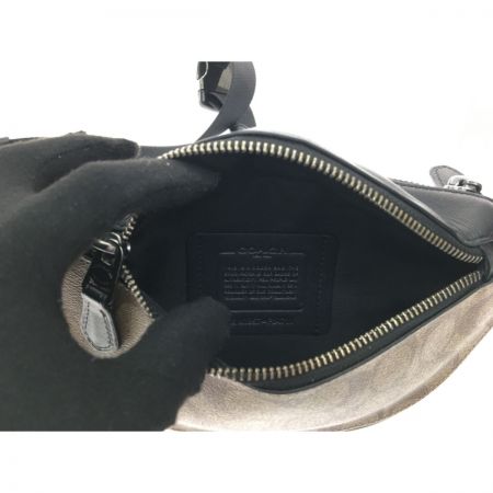  COACH コーチ メンズ ウエストポーチ ヒップバッグ シグネチャー F84711